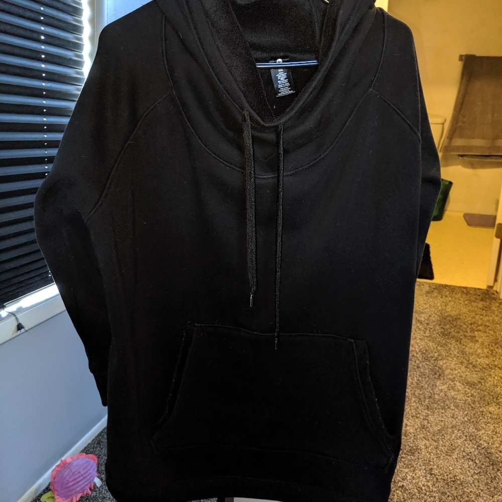 XXL super soft cowl neck hoodie